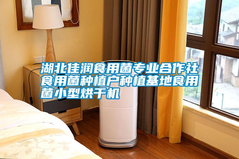 湖北佳潤(rùn)食用菌專業(yè)合作社食用菌種植戶種植基地食用菌小型烘干機(jī)