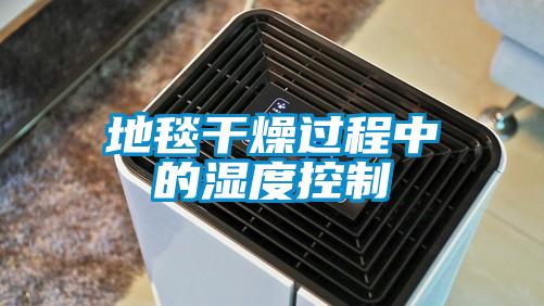 地毯干燥過程中的濕度控制