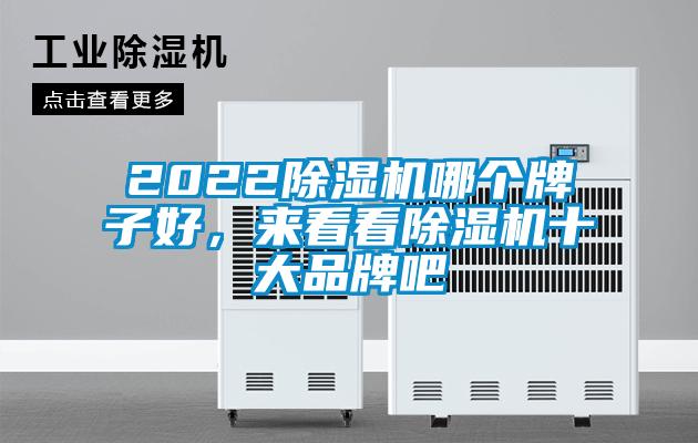 2022除濕機(jī)哪個(gè)牌子好,來(lái)看看除濕機(jī)十大品牌吧
