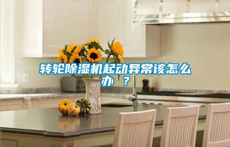 轉(zhuǎn)輪除濕機(jī)起動(dòng)異常該怎么辦 ？