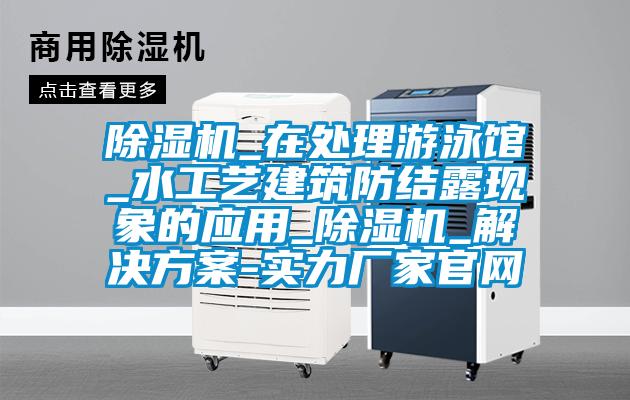 除濕機(jī)_在處理游泳館_水工藝建筑防結(jié)露現(xiàn)象的應(yīng)用_除濕機(jī)_解決方案-實力廠家官網(wǎng)