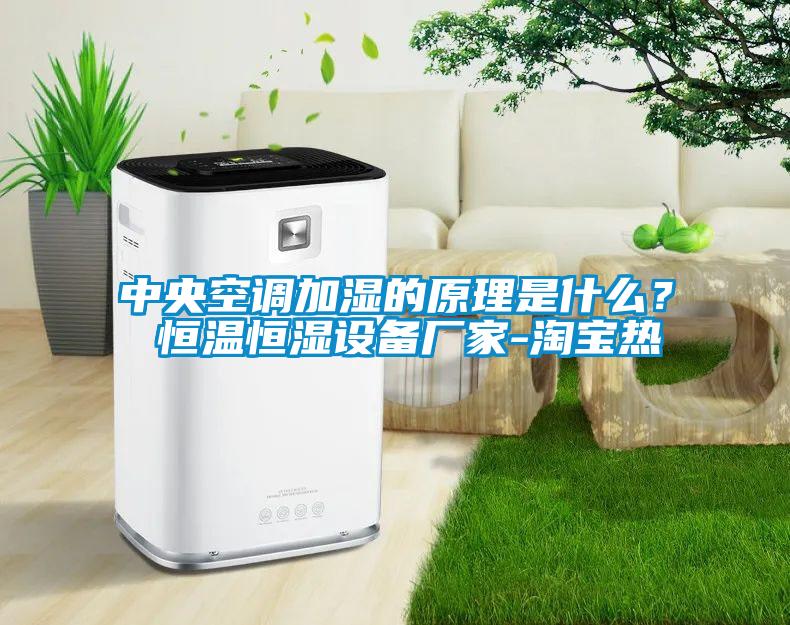 中央空調(diào)加濕的原理是什么？ 恒溫恒濕設(shè)備廠家-淘寶熱