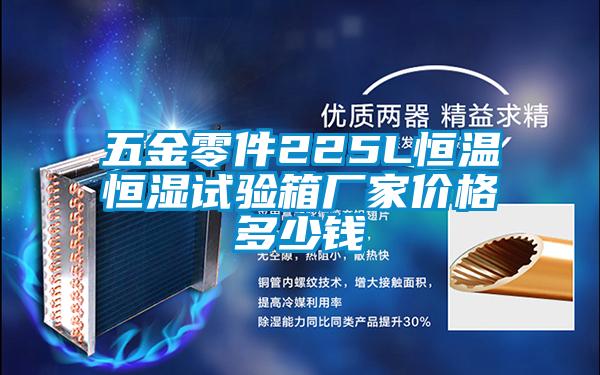 五金零件225L恒溫恒濕試驗箱廠家價格多少錢