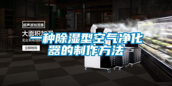 一種除濕型空氣凈化器的制作方法
