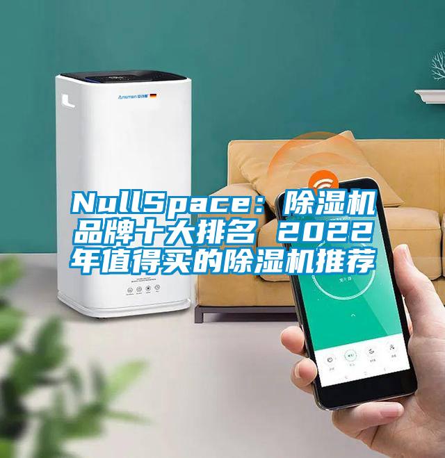 NullSpace:除濕機品牌十大排名 2022年值得買的除濕機推薦