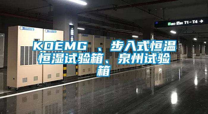 KOEMG 、步入式恒溫恒濕試驗(yàn)箱、泉州試驗(yàn)箱