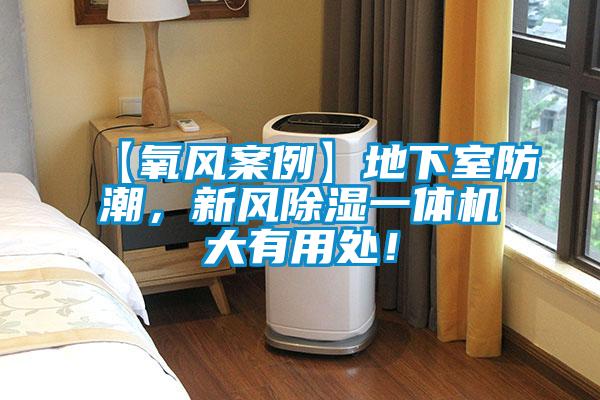 【氧風案例】地下室防潮,新風除濕一體機大有用處!