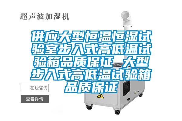 供應大型恒溫恒濕試驗室步入式高低溫試驗箱品質保證 大型步入式高低溫試驗箱品質保證