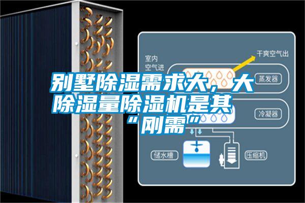 別墅除濕需求大,大除濕量除濕機是其“剛需”