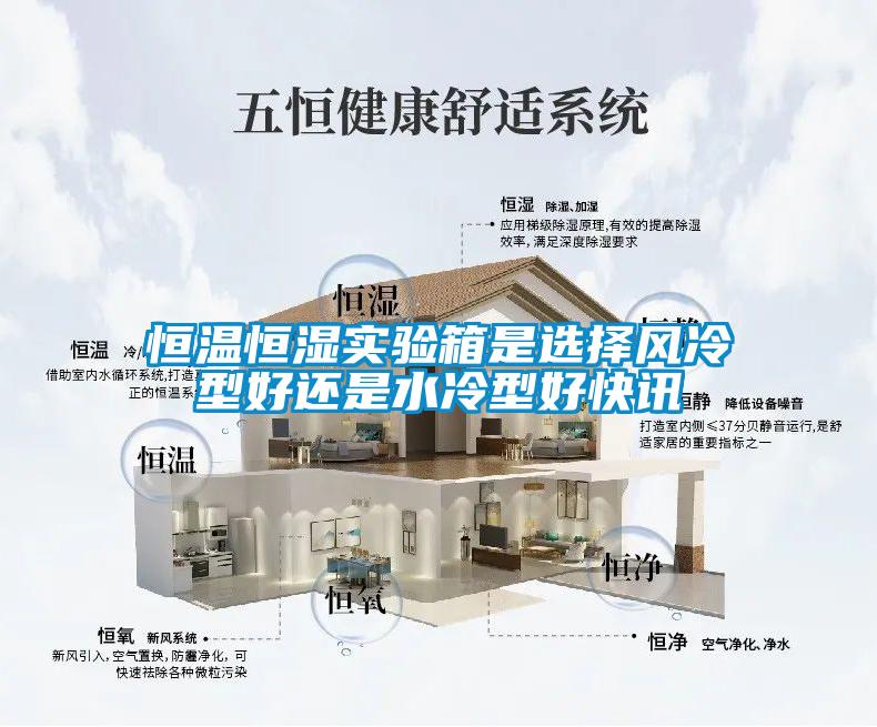 恒溫恒濕實驗箱是選擇風冷型好還是水冷型好快訊
