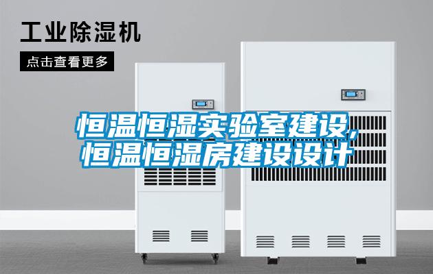 恒溫恒濕實驗室建設,恒溫恒濕房建設設計
