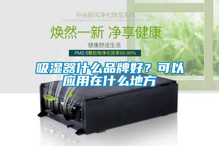 吸濕器什么品牌好?可以應用在什么地方