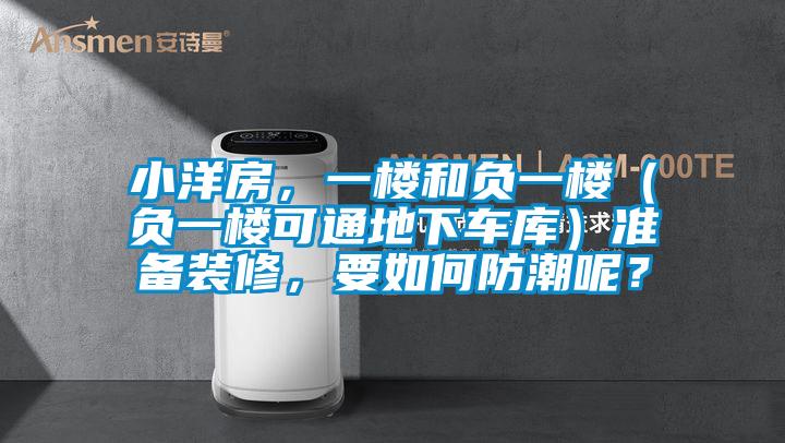 小洋房，一樓和負一樓（負一樓可通地下車庫）準備裝修，要如何防潮呢？