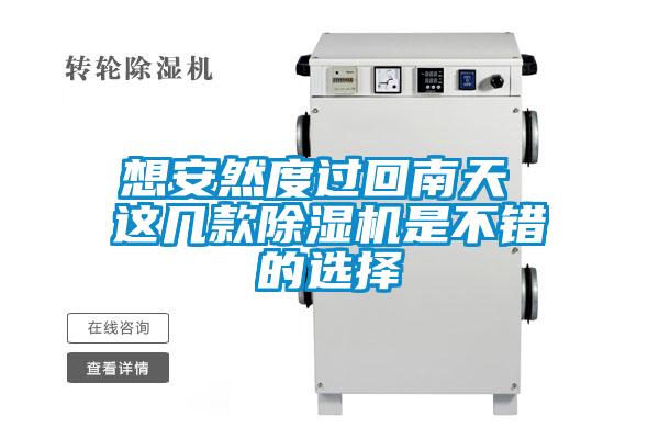 想安然度過回南天 這幾款除濕機是不錯的選擇