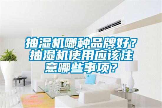 抽濕機哪種品牌好?抽濕機使用應(yīng)該注意哪些事項?