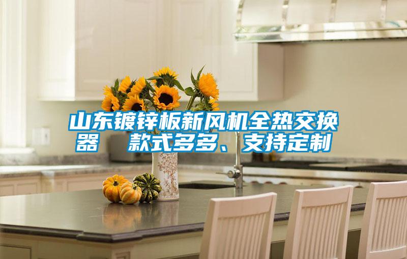 山東鍍鋅板新風機全熱交換器  款式多多、支持定制