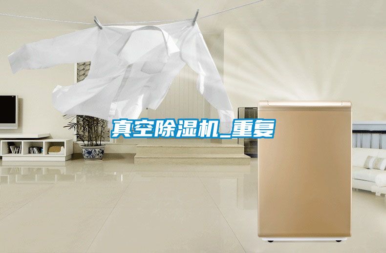 真空除濕機_重復