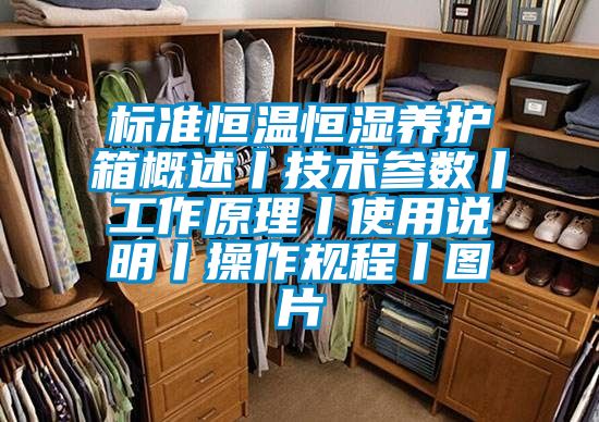 標準恒溫恒濕養護箱概述丨技術參數丨工作原理丨使用說明丨操作規程丨圖片