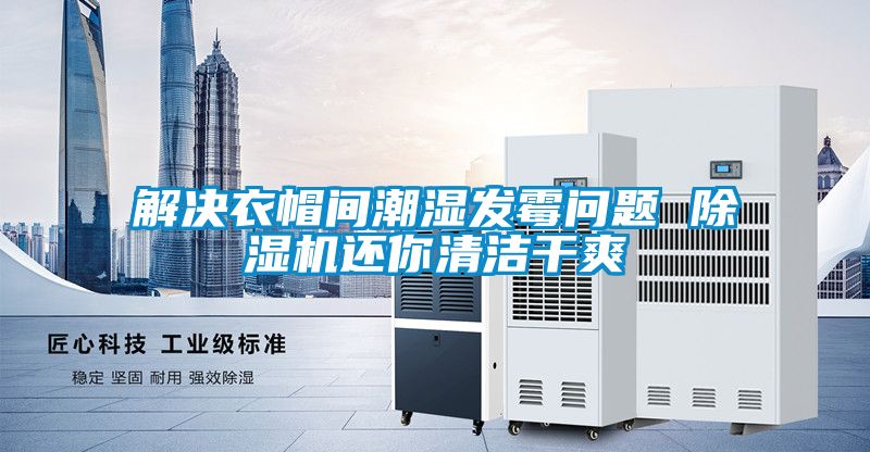 解決衣帽間潮濕發霉問題 除濕機還你清潔干爽
