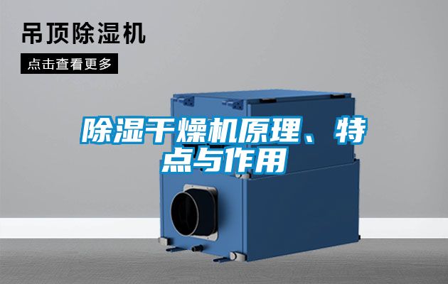除濕干燥機原理、特點與作用