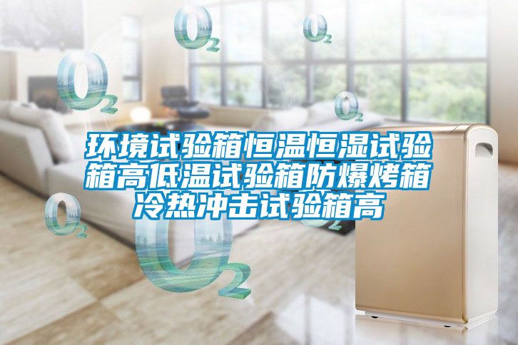 環境試驗箱恒溫恒濕試驗箱高低溫試驗箱防爆烤箱冷熱沖擊試驗箱高