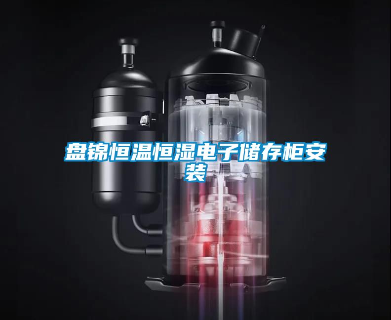 盤錦恒溫恒濕電子儲(chǔ)存柜安裝