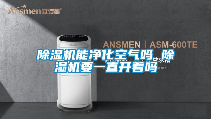 除濕機能凈化空氣嗎 除濕機要一直開著嗎