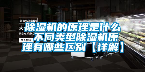 除濕機的原理是什么 不同類型除濕機原理有哪些區別【詳解】