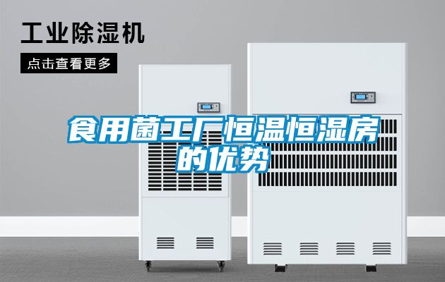 食用菌工廠恒溫恒濕房的優勢