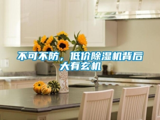 常見問題不可不防，低價除濕機背后大有玄機