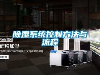 行業(yè)新聞除濕系統(tǒng)控制方法與流程
