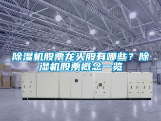 行業新聞除濕機股票龍頭股有哪些？除濕機股票概念一覽