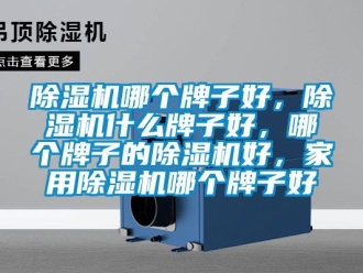 常見問題除濕機哪個牌子好，除濕機什么牌子好，哪個牌子的除濕機好，家用除濕機哪個牌子好