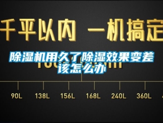 行業新聞除濕機用久了除濕效果變差該怎么辦