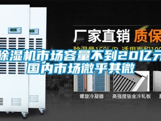 行業新聞除濕機市場容量不到20億元國內市場微乎其微