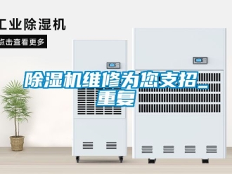 行業新聞除濕機維修為您支招_重復