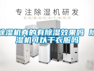 行業新聞除濕機真的有除濕效果嗎 除濕機可以干衣服嗎