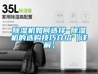 行業新聞除濕機如何選擇 除濕機的選購技巧介紹【詳解】