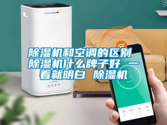 行業新聞除濕機和空調的區別 除濕機什么牌子好 一看就明白 除濕機