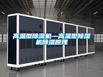 行業新聞高溫型除濕機—高溫型除濕機除濕原理